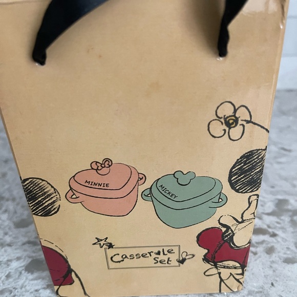 Disney Minnie & Mickey Mini Casserole Set from Japan - Picture 2 of 7